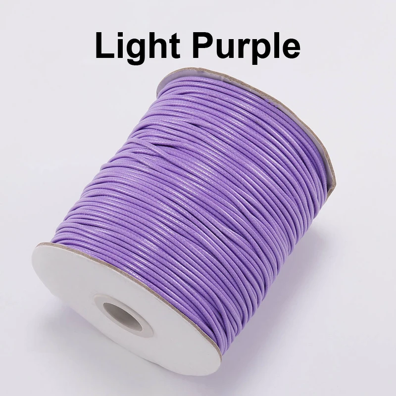 Luxurious Waxed PU Leather Cord for DIY Jewelry and Handmade Accessories, 20m