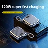 50000mAh Mini Portable Power Bank 120W Two Way Super Fast Charge Large Capacity Battery For iPhone Xiaomi Samsung Lenovo Huawei 5