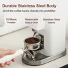 Couplux Coffee Grinder With Portafilter Hoder With 24 Precise Grind Settings Espresso Drip Percolator French Press 6