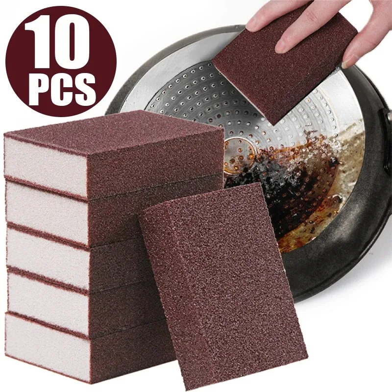 Cleaning Sponge 10pcs Nano Magic Erasers Carborundum Rust Removal Kitchen Pot Dish