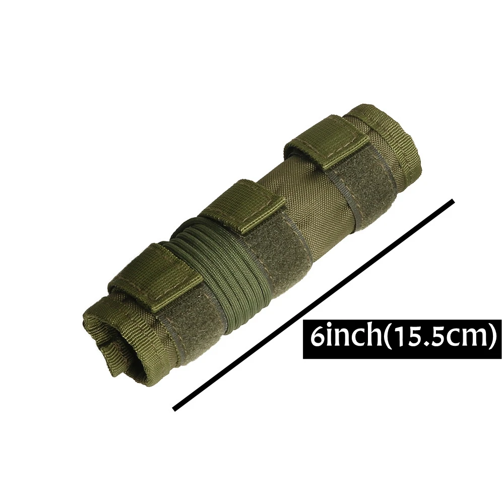 4/5/6/7/9 Zoll Suppressor-Abdeckung mit brennsicherer Mikrofaser, hitzebeständige Suppressor-Wrap, Hochtemperatur-Blocker-Pistolenabdeckungen – Detail 16