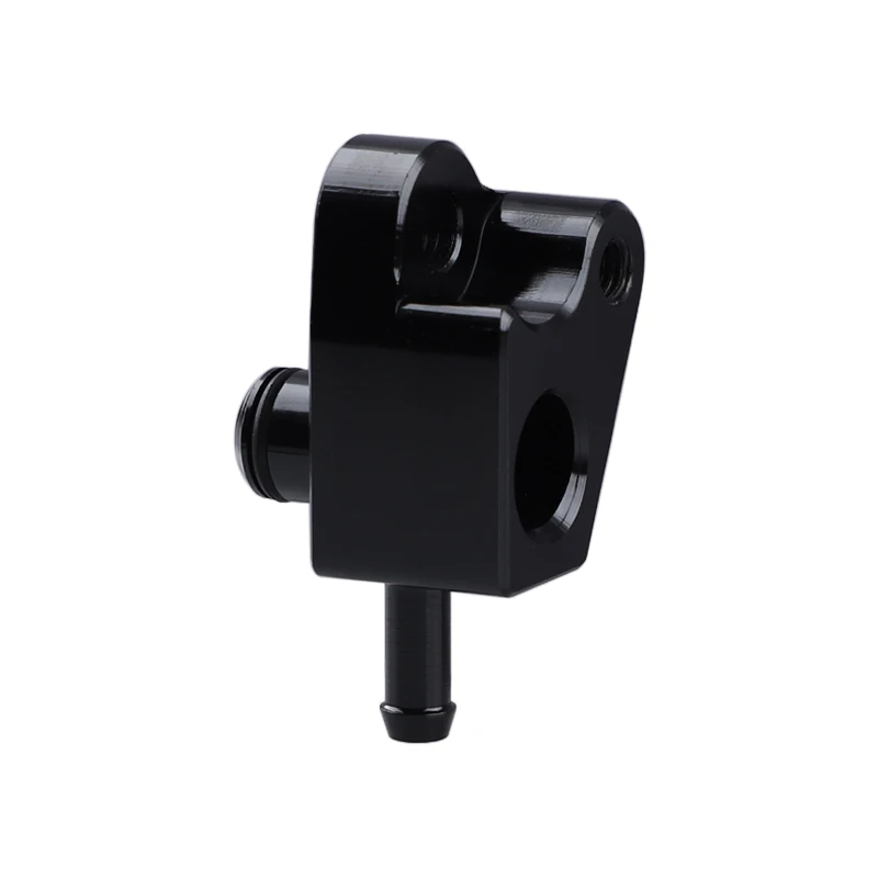 For Ford Mustang 2.3T Turbo Gauge Sensor Vacuum Adapter Car Retrofit Pressure Adapter Black