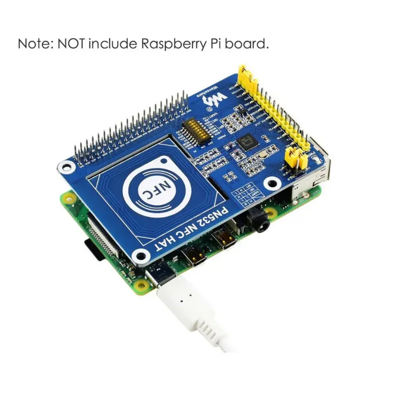 

13.56MHz NFC pn532 module hat breakout board kit for Ragi RPI Raspberry Pi Zero 2 W WH 3a 3 Model B 3B plus 4 4B 5 4GB 8GB RAM