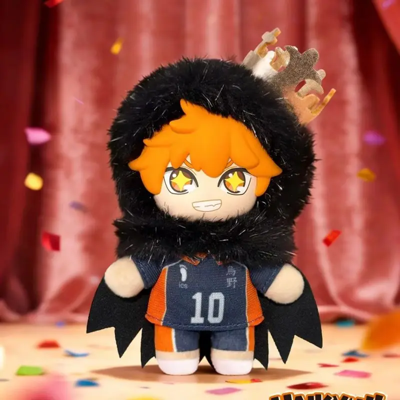Genuine EAKi Haikyuu!! Mascot Plush Blind Box - Cute Soft Vinyl Keychain Pendant - Hinata Shoyo Collectible Gift