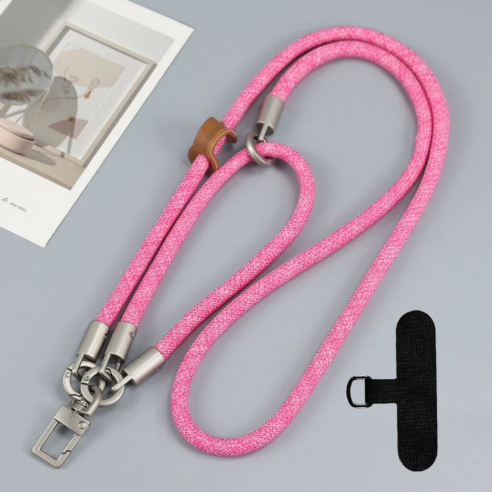 Universal Outdoor Durable 8mm Anti-Lost Mobile Phone Lanyard