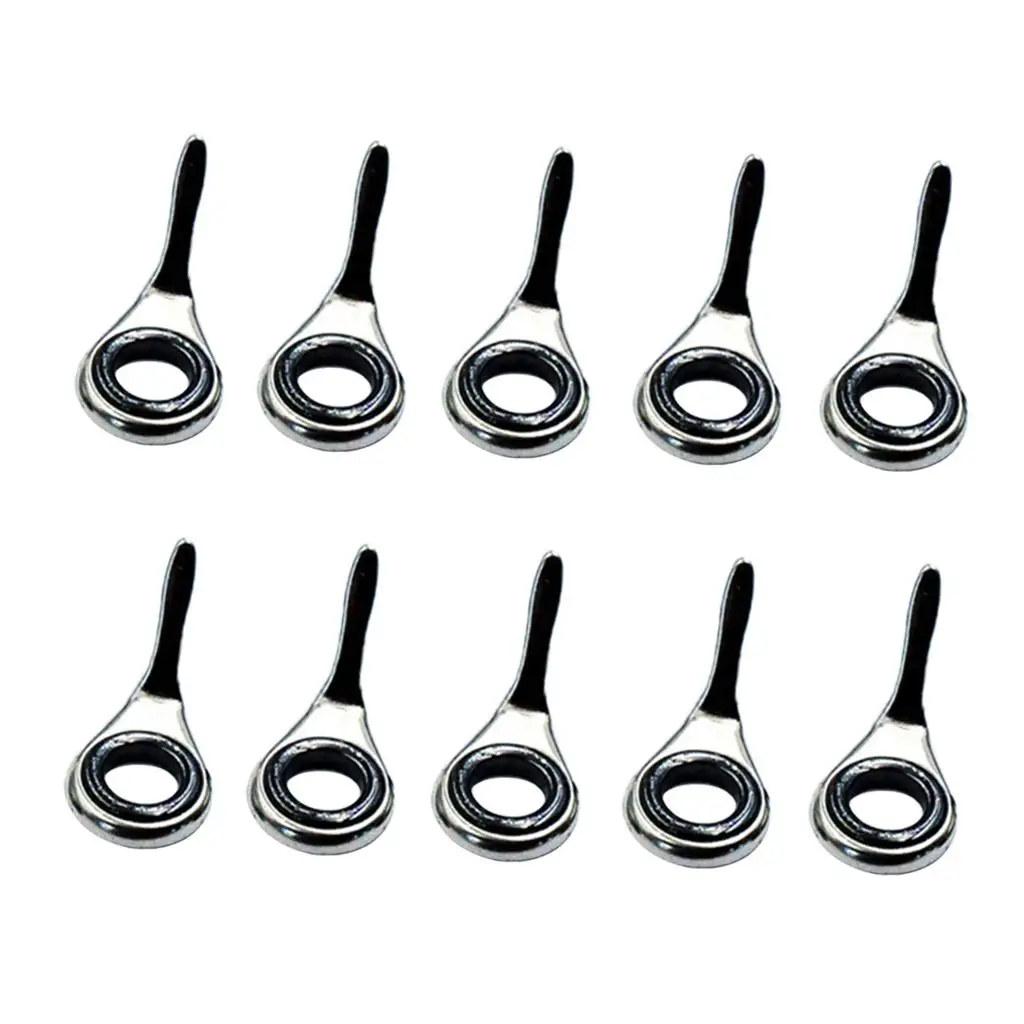 Premium Fishing Rod Repair Kit - 10 Piece Guide Set with 5 Size Options