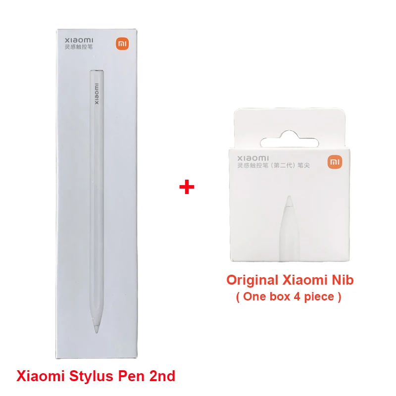 Lápiz óptico Xiaomi Stylus Pen 2.º para Xiaomi Mi Pad 6/5 Pro, baja latencia, dibujo, escritura, captura de pantalla, punta de 26°, lápiz táctil inteligente para pantalla de tableta