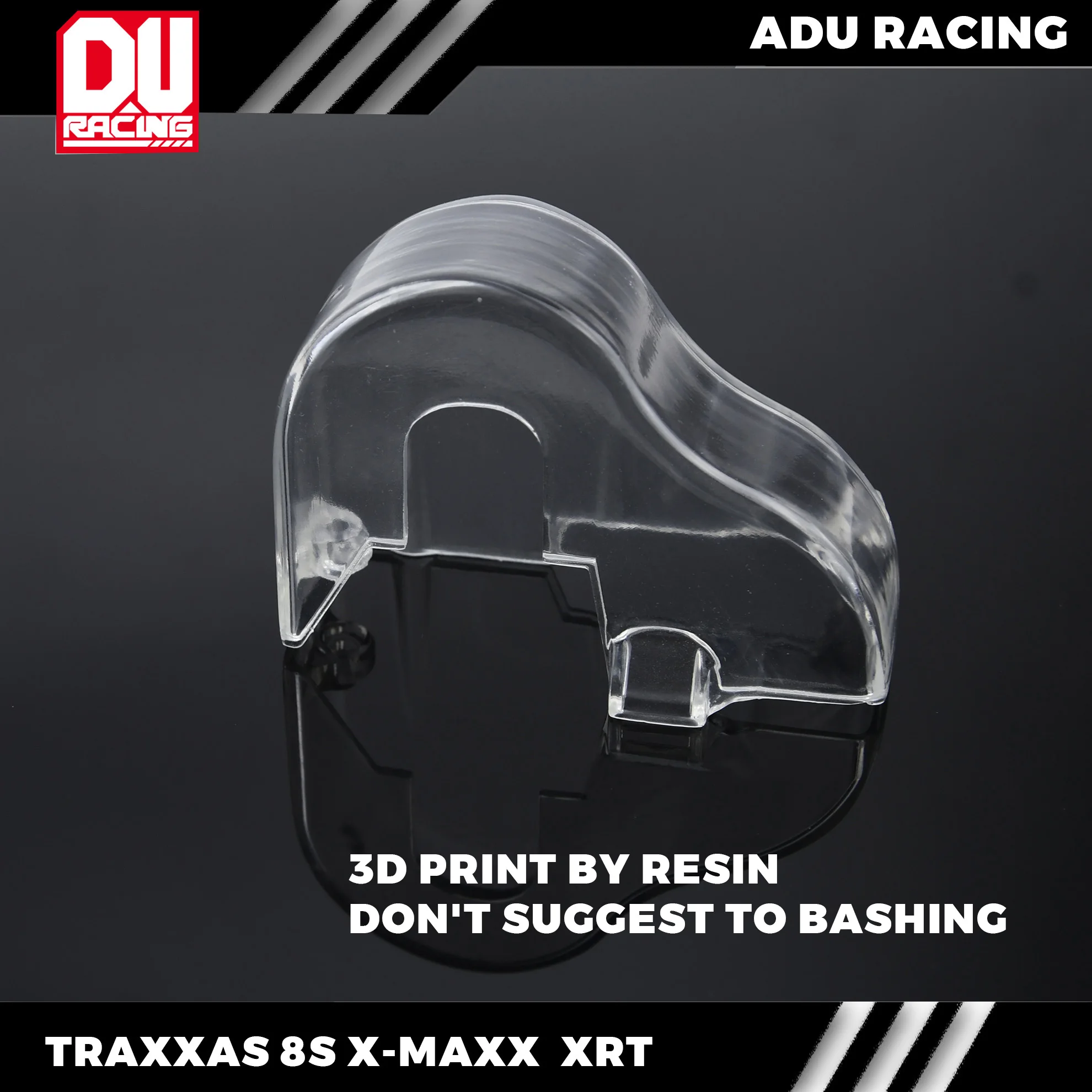 ADU RACING 3D Printed Transparency resin Gear Cover For 1/6 Traxxas XRT ...