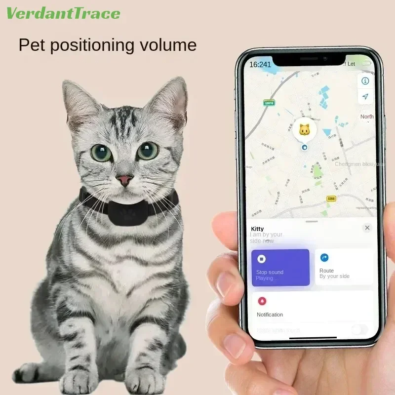 Find My Pet Positioning Collar Waterproof Dog Gps Animal Tracking Movement Alert Anti Lost Tracker Cats Remote Global Locator animal tracking collar