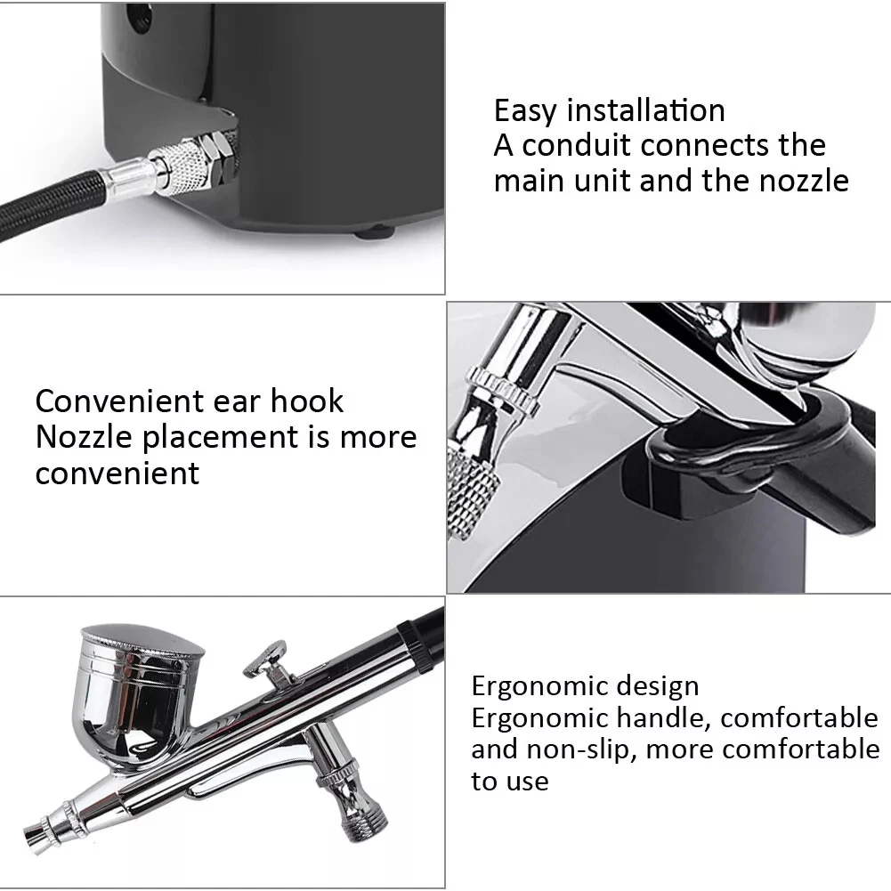 Moisturizing Oxygen Sprayer Nano Machine Compressor Jet Equipment Spray Hydration Deep Cleaning Beauty Machine Salon Home