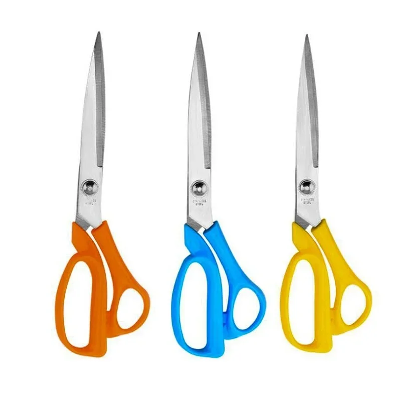 Multipurpose Sewing Scissors Home Office Paper Cutting Sharp Stainless Steel With Protective Cover Scissors Sewing Supplies 2