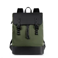 14 Inch Laptop Backpack Men Luxury Brand Back Pack Minimalist Urban Business Backpack Male Trend Color Blocking Youth Work Bag 1