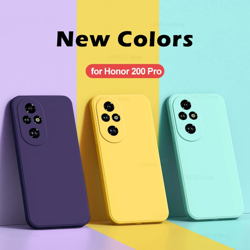 Enhanced Liquid Silicone Shockproof Phone Case - Soft Protective Cover
