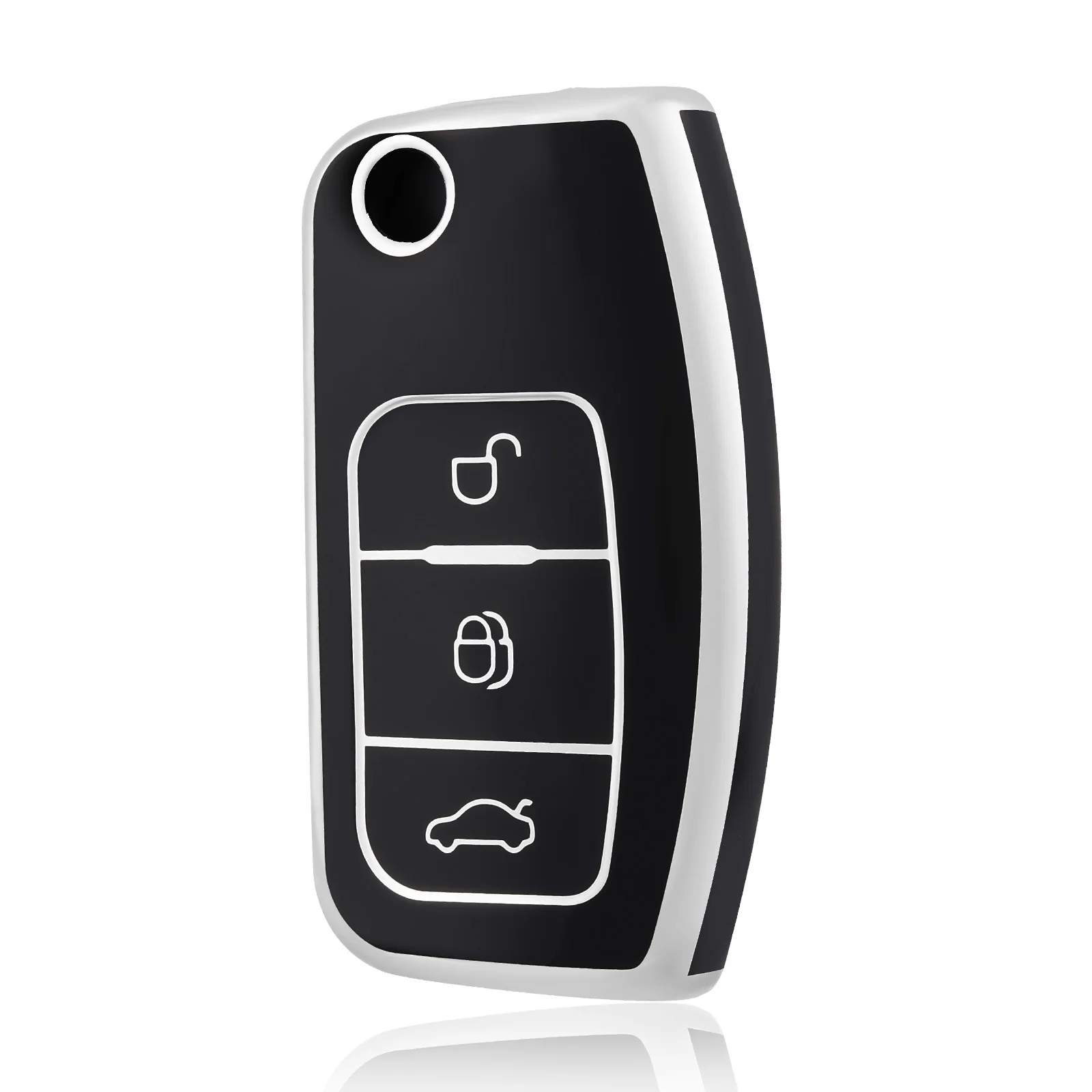Premium Key Fob Cover Case Shell for Popular Ford Models