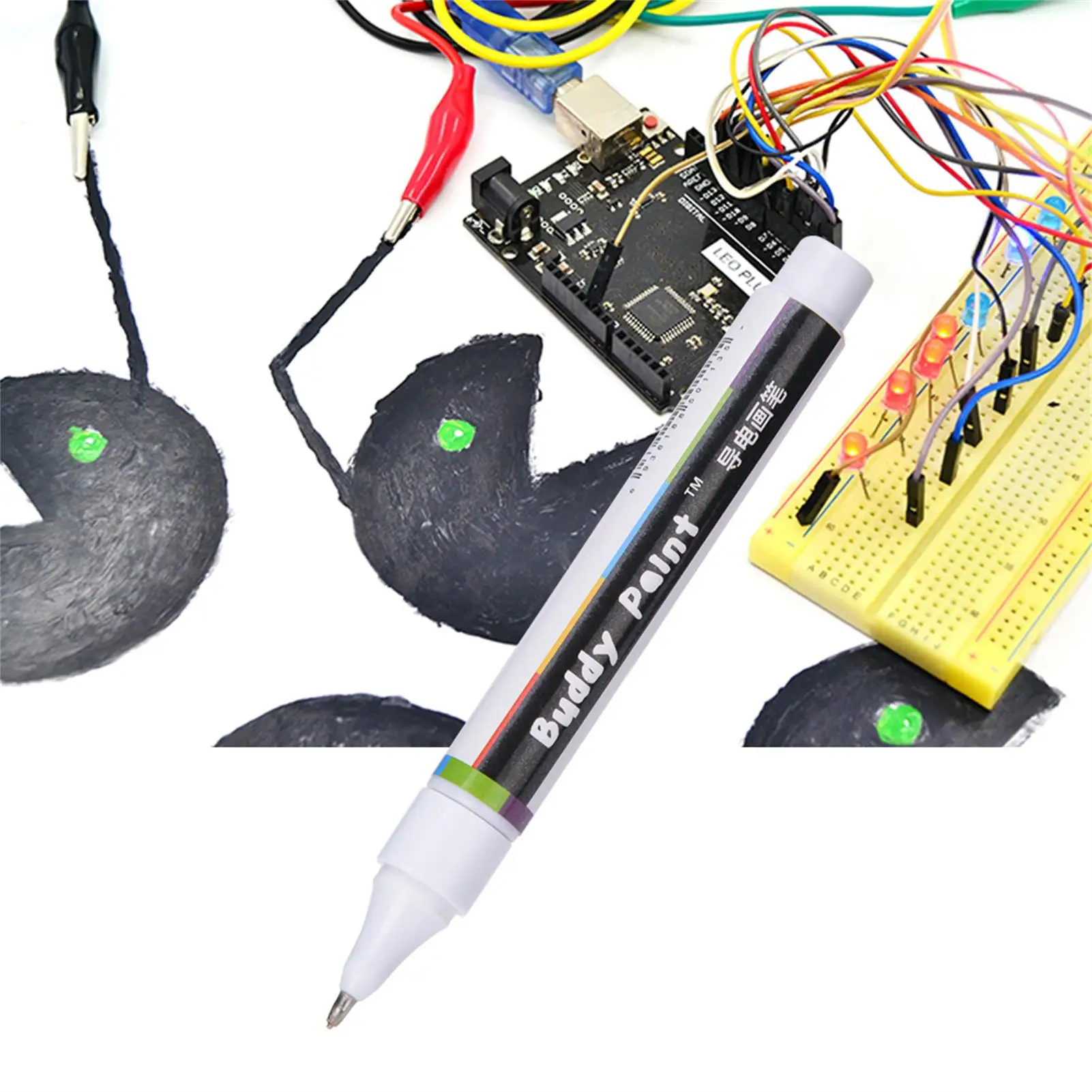 Conductive Silver Paste Circuit Board Repair Pen Electronic Conductive Ink Paint Pen Remote Keyboard Circuit Board Repair Tool Conductive Paint