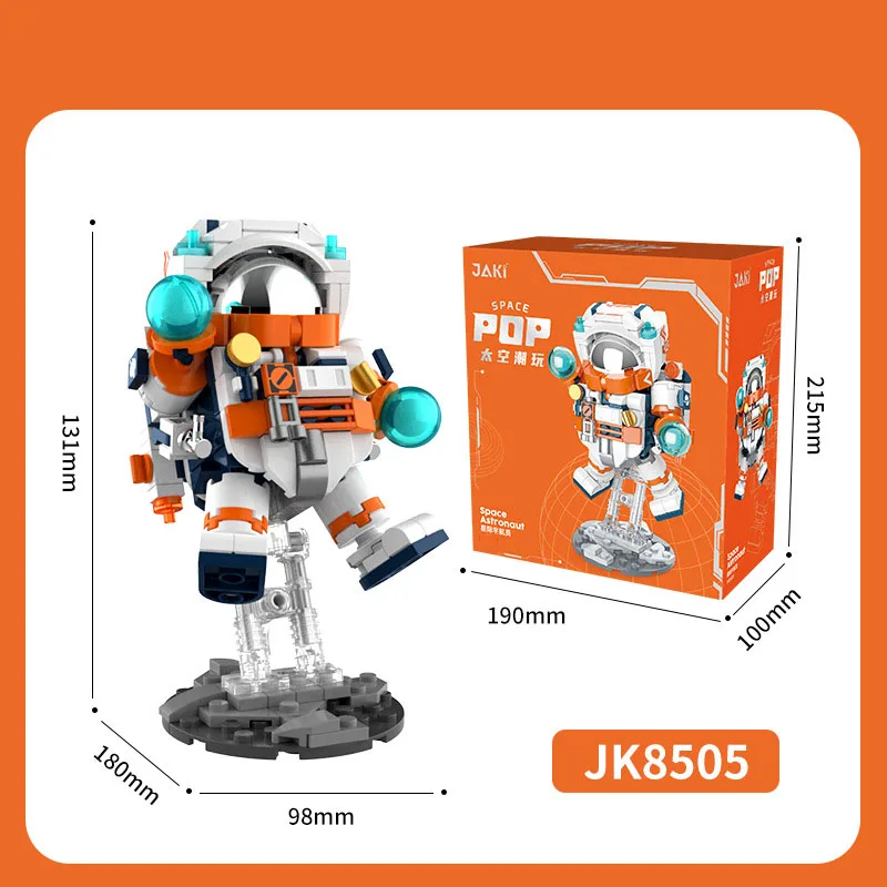 Space Exploration Astronaut Rocket Building Block Toy Gift
