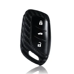 Premium Soft Silicone Car Key Case Cover in Elegant Design and Durable Protection (Black)