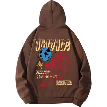 2025 هوديي مطبوع عصري عالي الجودة مريح كلاسيكي ريترو للجنسين هوديي رياضي غير رسمي