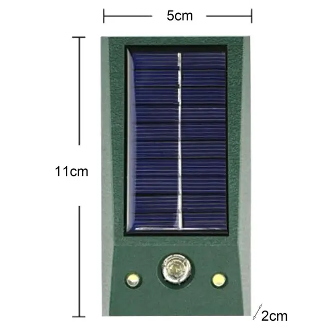 Napelemes Állat -Visszataszító Ultrahangos Macska Kutya Napenergia -Vízálló Állati Elrettentő Kutyariasztó - Image 6
