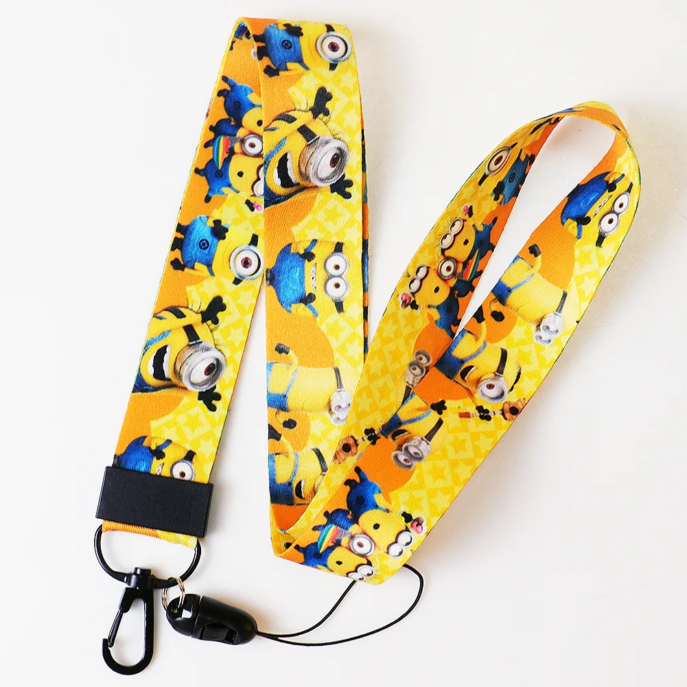 Minions Lanyards Minions Lanyards Neck Strap Credit Card Case Badge Holder