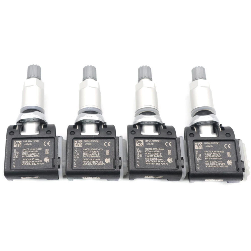 4PCS Tire Pressure Monitoring Sensor TPMS 84152501 for Cadillac Escalade ESV Chevrolet Silverado 1500 Suburban GMC Sierra