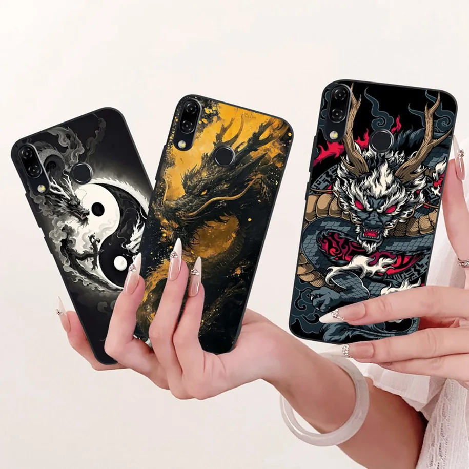 Stylish Black Soft TPU Phone Case - Sleek Protective Cover