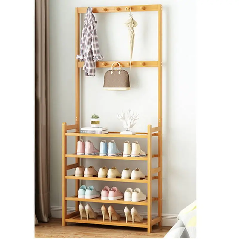 

176x70x23cm Multi-layer Wooden Shoe Cabinet Space-saving Shoes Organizer Shelf Home Dorm Multipurpose Storage Closet Rack