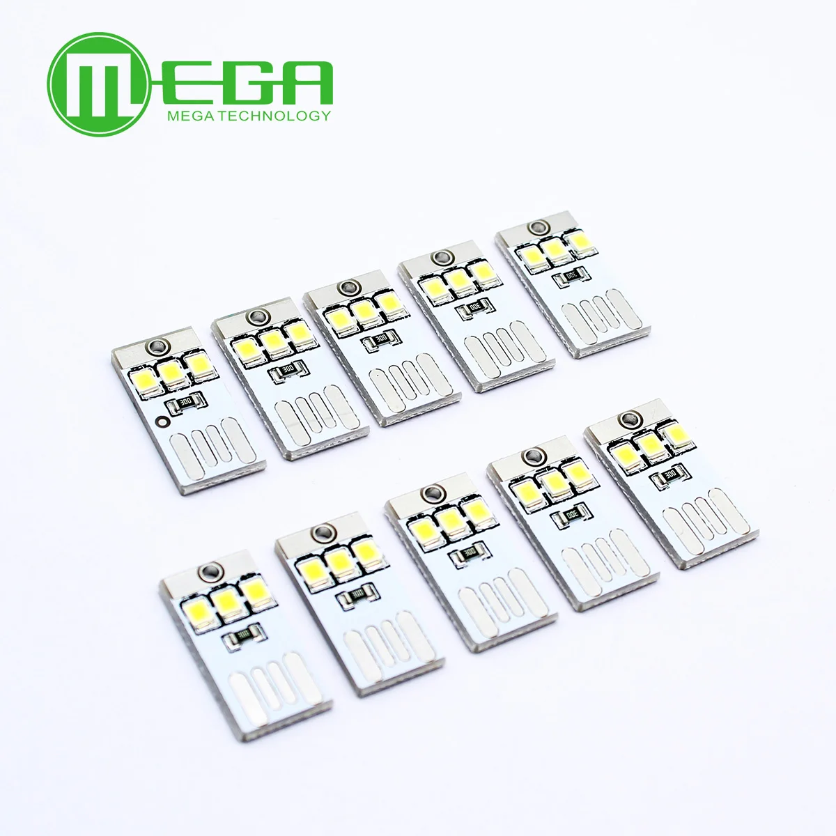 Mini Night USB LED Keychain Portable Power White Board Pocket Card Lamp Bulb LED Black Board 10PCS led night light