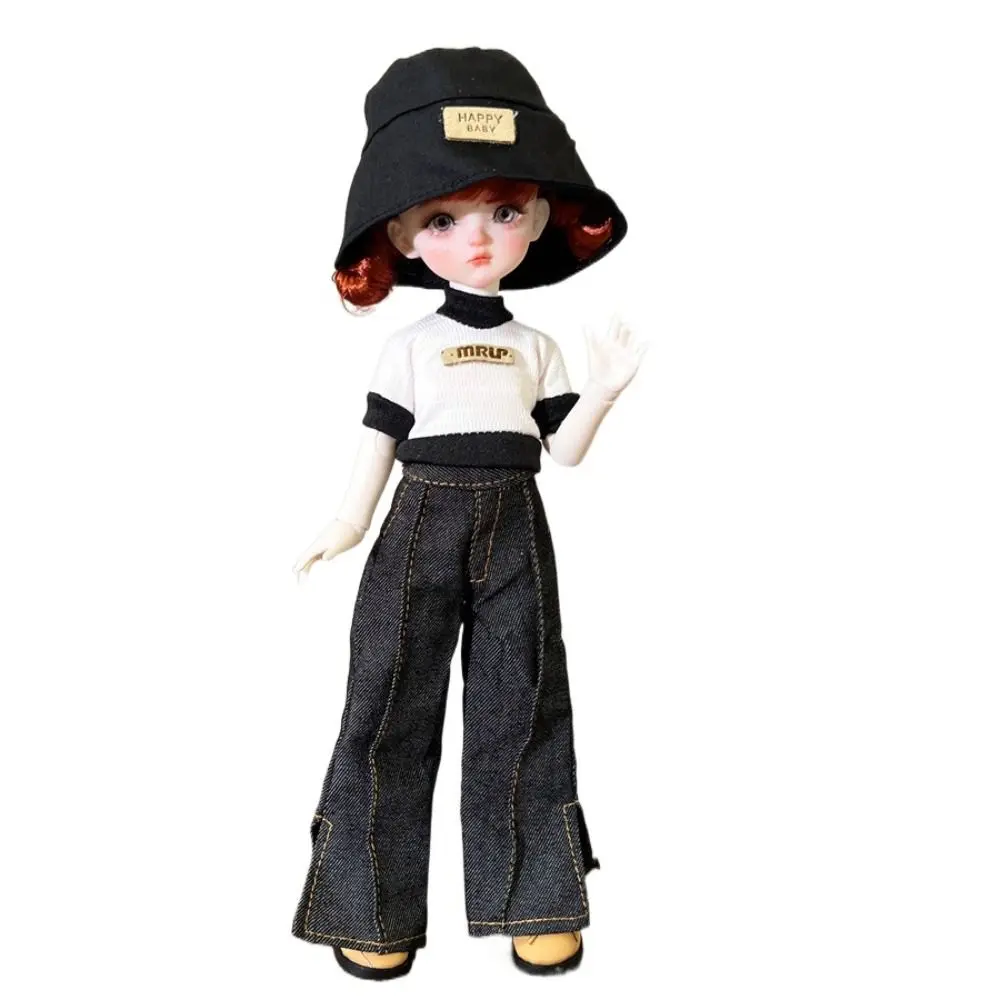 Trendige Mode 30 cm Puppenkleidung Hübsches lässiges 1/6 BJD Puppen-Outfit-Set Niedliches Puppenkleid (keine Puppen und Schuhe) – Detail 16