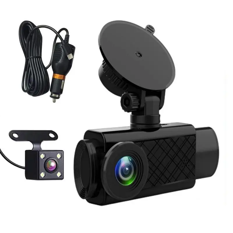 

Автомобильный видеорегистратор, видеорегистратор для автомобиля с двойным черным корпусом, видеорегистратор для автомобиля, видеорегистратор HD 1080P с ночным видением, видеорегистратор с видимым Драйвером