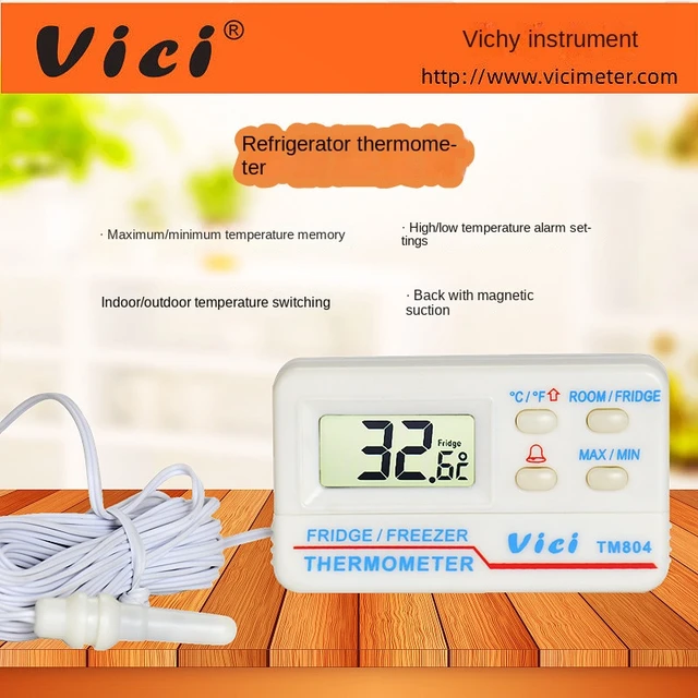 Thermomètre congélateur digital à alarme