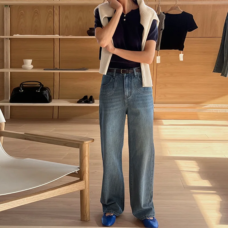 

cotton 2024 new spring summer Youth series women jeans pantalones de mujer streetwear women boyfriend jeans for women