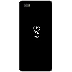 Sleek TPU Soft Cover Silicone Case for Huawei P8 Lite - Premium Protection Coque (NO69)
