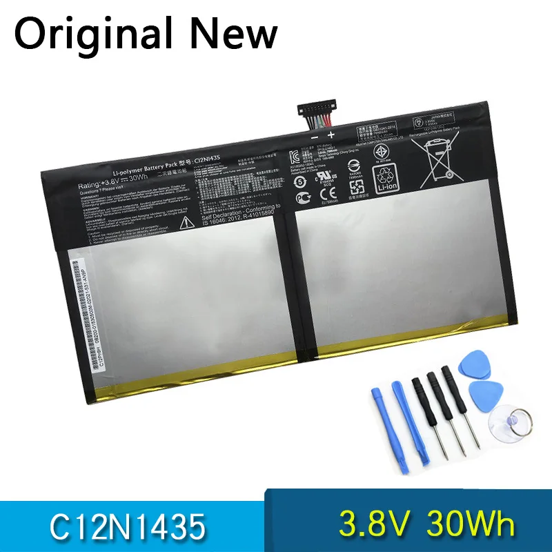 

Новый оригинальный аккумулятор C12N1435 для ноутбука ASUS T100HA T100HA-FU006T 10,1 дюйма, аккумулятор для планшета с сенсорным экраном 2 в 1, 3,8 в, 30 Вт/ч