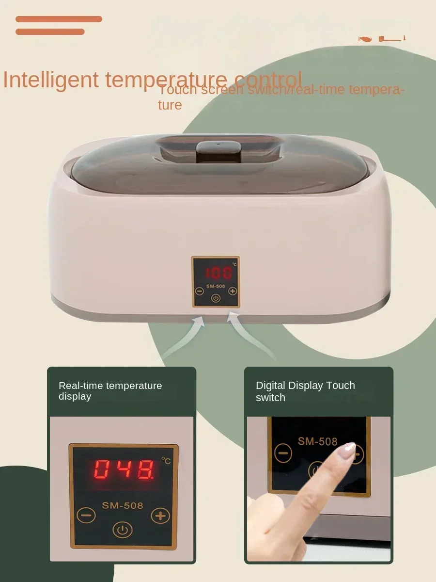 beauty salon hand wax machine 4000ml hand wax therapy machine film honey heater household melting 220V