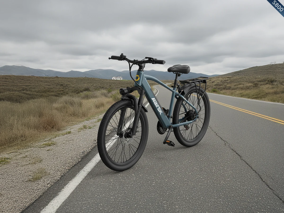 Aairsk S800 E-Bike 250W Leistungsstarker Motor 36V13AH Abnehmbarer Lithium-Akku Erwachsenen-Elektrofahrrad 26 Zoll Reifen Mountainbike – Detail 17