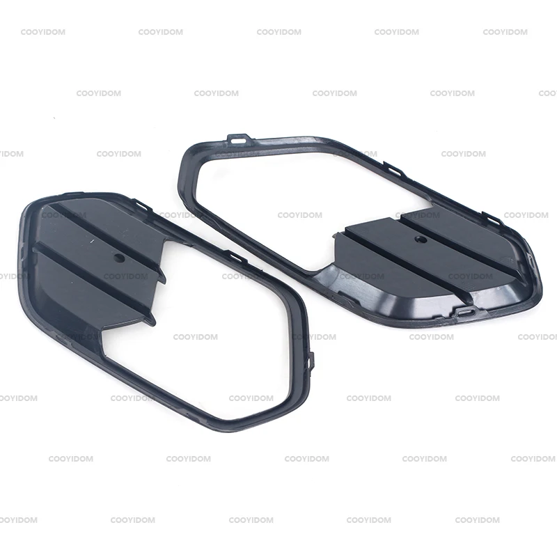 Auto Front Stoßstange Nebel Licht Lampe Rahmen Grille Abdeckung Für Ford Escape Kuga 2017 2018 2019 Chrom Front Nebel Licht Trim Abdeckung – Detail 4