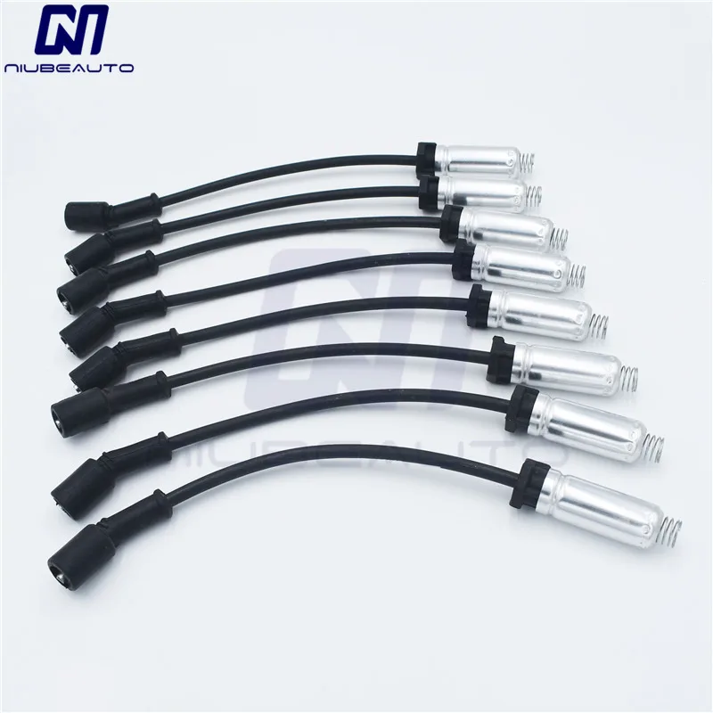 NIUBEAUTO Spark Plug Wire Kit 9748HH For Chevrolet Cadillac Buick GMC Saab 4.8L 5.3L 6.0L 6.2L LS V8 12558693 6718062 9001829
