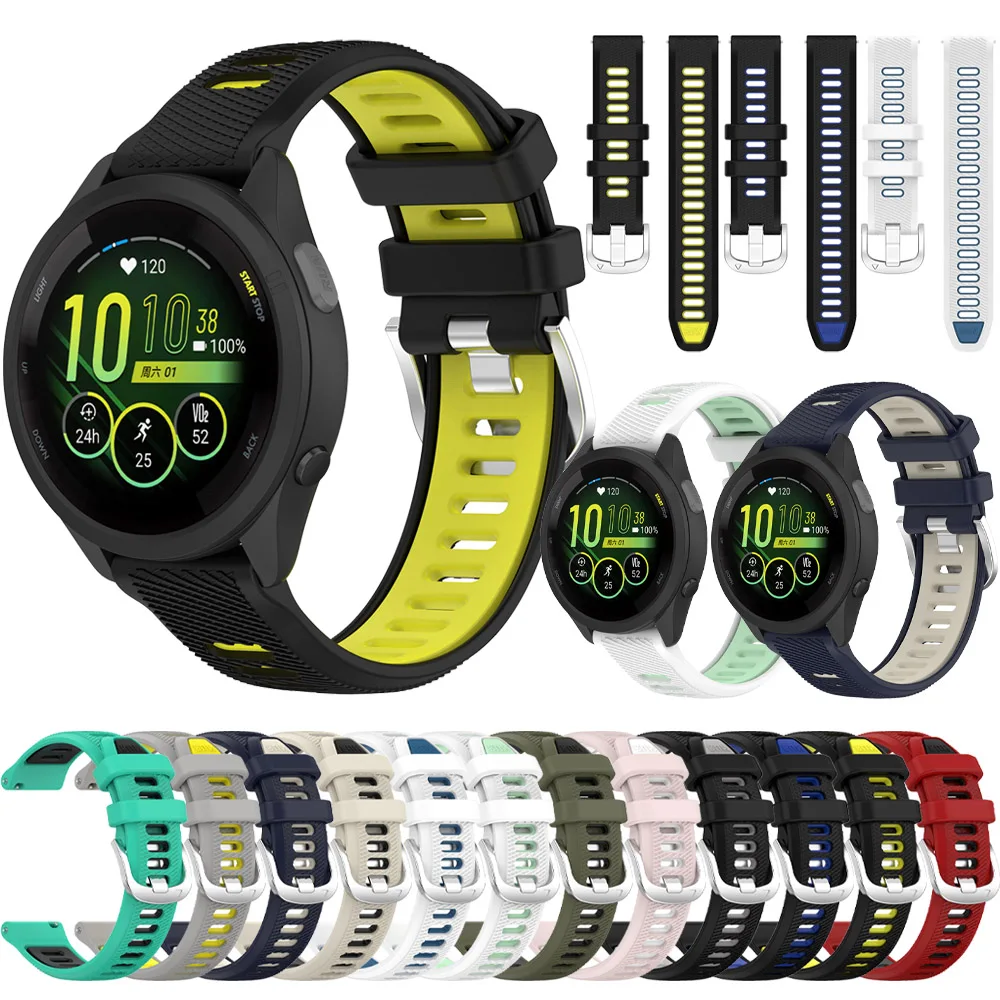 Wizvv 18 Arband für Garin Venu 2S/Venu 3S/Vivoactive 4S Sart Watch