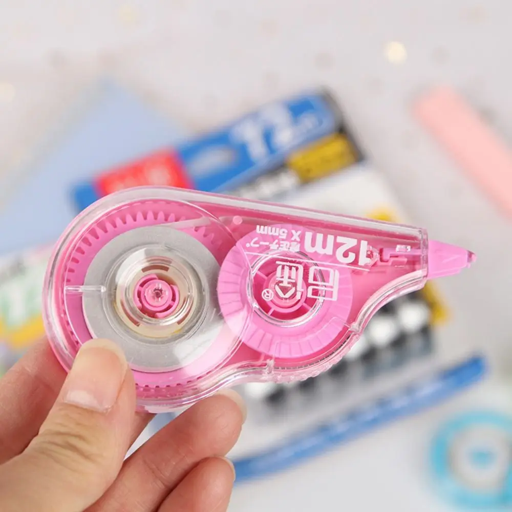 6PCS Durable Candy Color Correction Tape 72M Easy To Cover Modification Tape Strong Covering Smear Corrector, correction tape