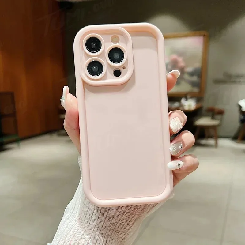 Candy Matte Phone Case for Xiaomi Redmi Note 13 12 11 Pro Plus 4G 5G 12S 11S 10S 10 9 9S 8 12C 13C Liquid Silicone Back Cover