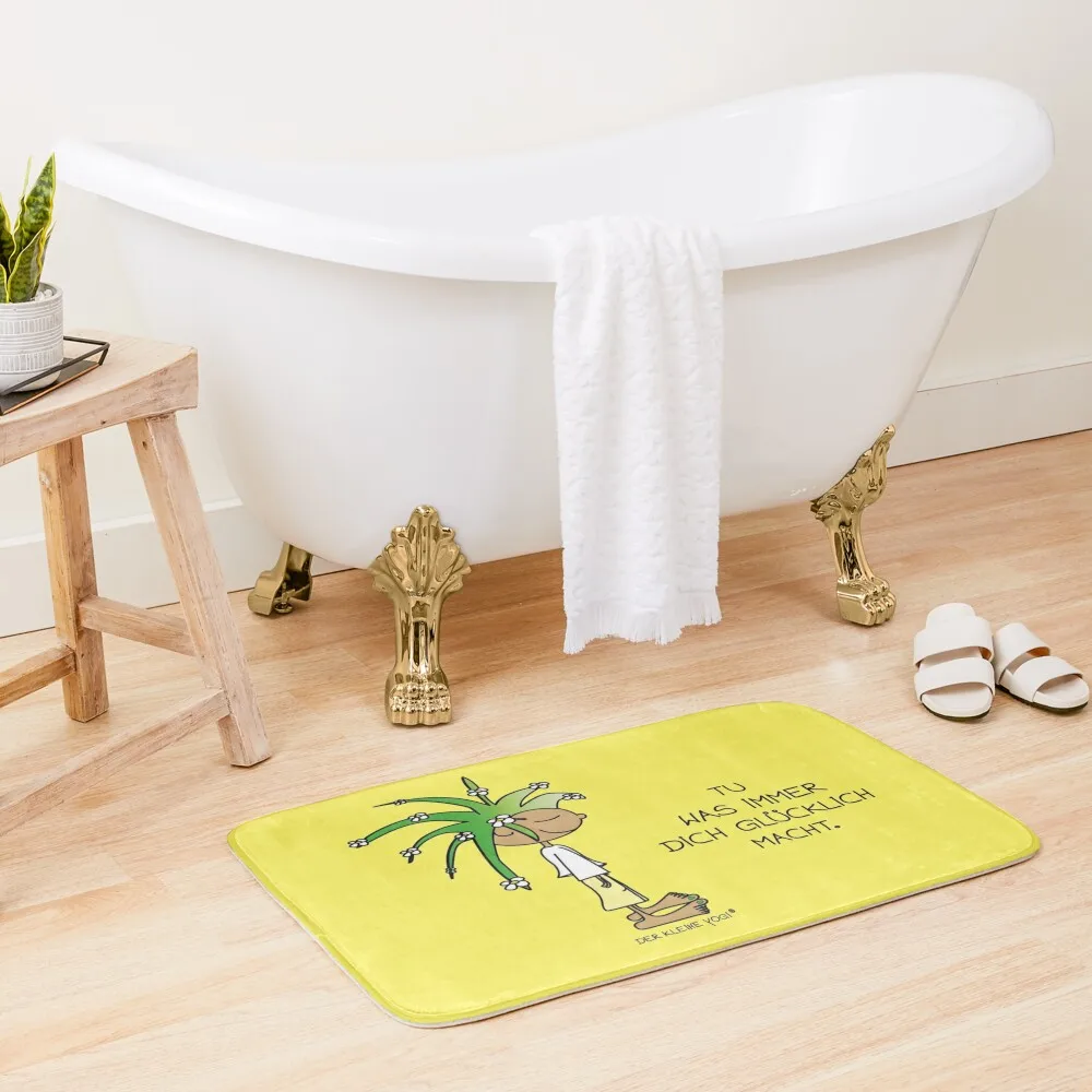 

Do whatever makes you happy Bath Mat Household Items Carpet For Bath Anti-Skid Bathroom Items Mat