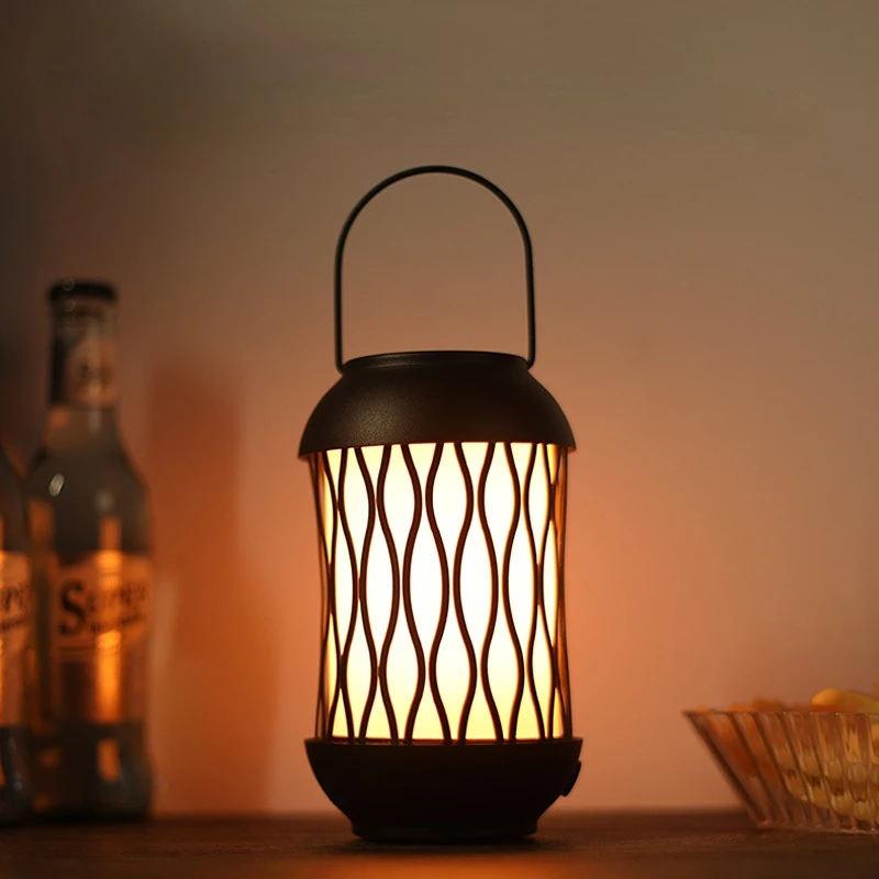 

Bar Atmosphere Light Led Rechargeable Table Lamp Nordic Vintage Cafe Creative Small Night Light Table Light Decorative Light