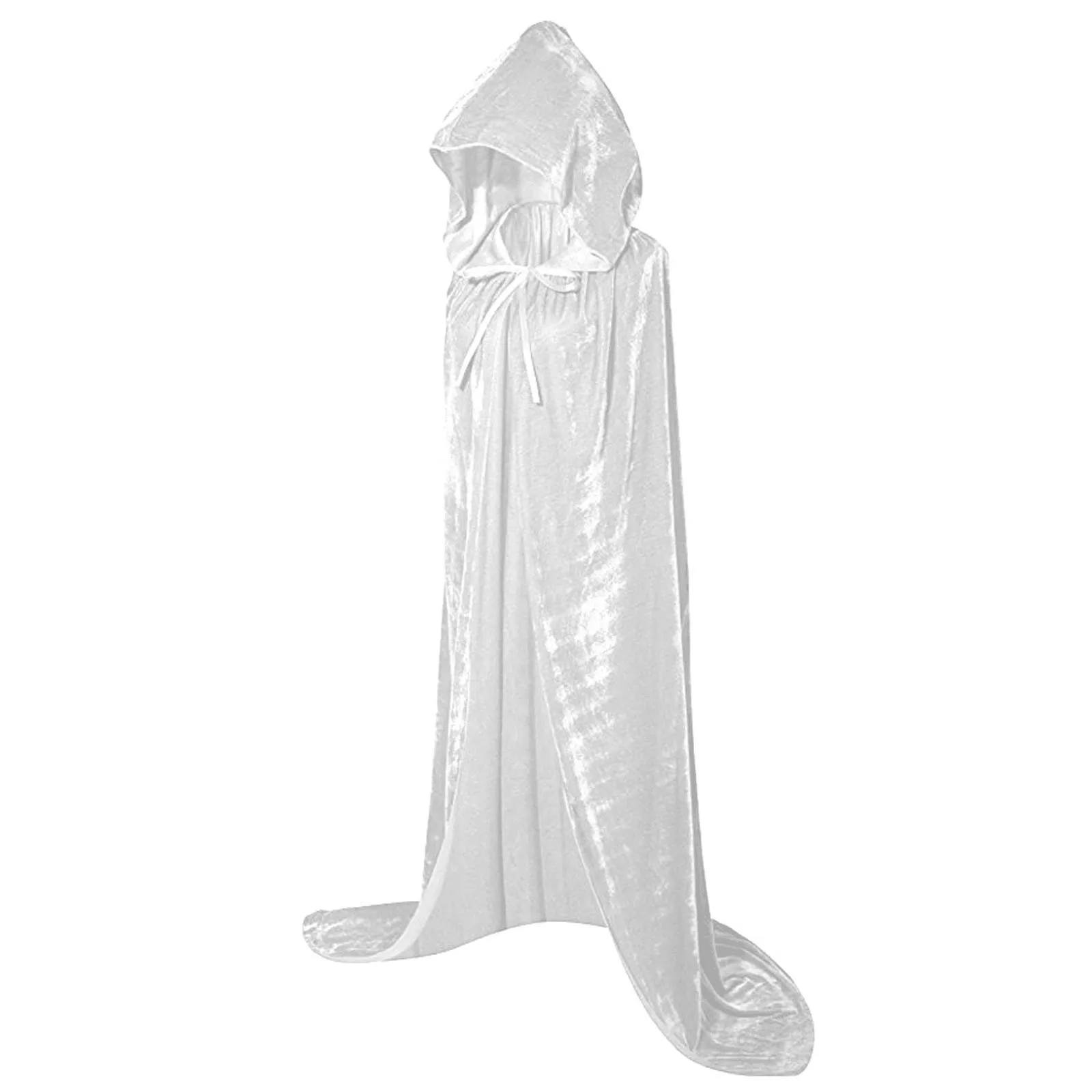 Halloween Cloaks Gothic Hooded Cloak Adult Elf Witch Long Purim Carnival Capes Robe Larp Women Men Vampires Grim Reaper Party — detail image 8