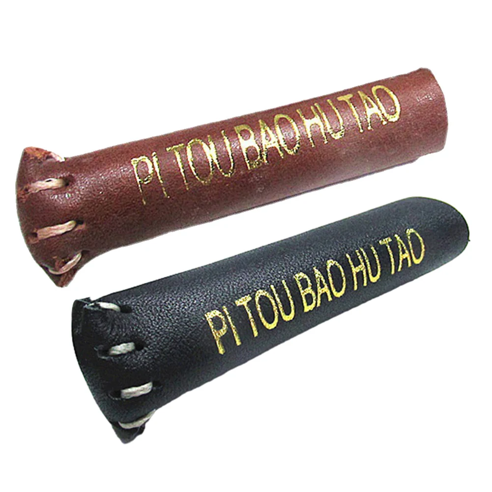 1pcs Snooker Billiard Cue Tip Head Protective Leather Cover Cue Head Protector Suitable For 12-13mm Billiard Cues