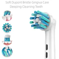 Dupont-Têtes de brosse à dents électrique, 4 pièces, pour blanchir les dents/03/Clean/pride ison books/soins doux, fonction pour Oral B 4