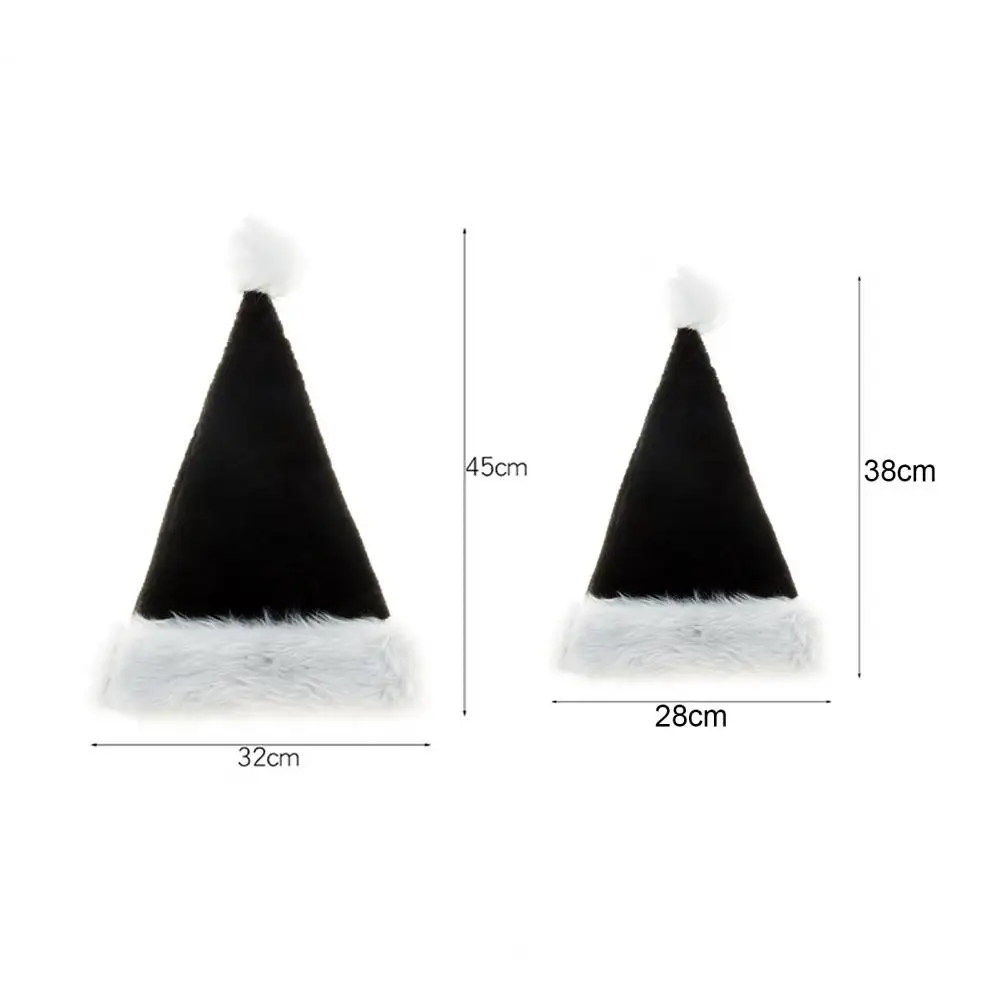 Christmas Beanie Hat Practical Santa Cosplay Exquisite Santa Claus Styles For Parents Kids Adult