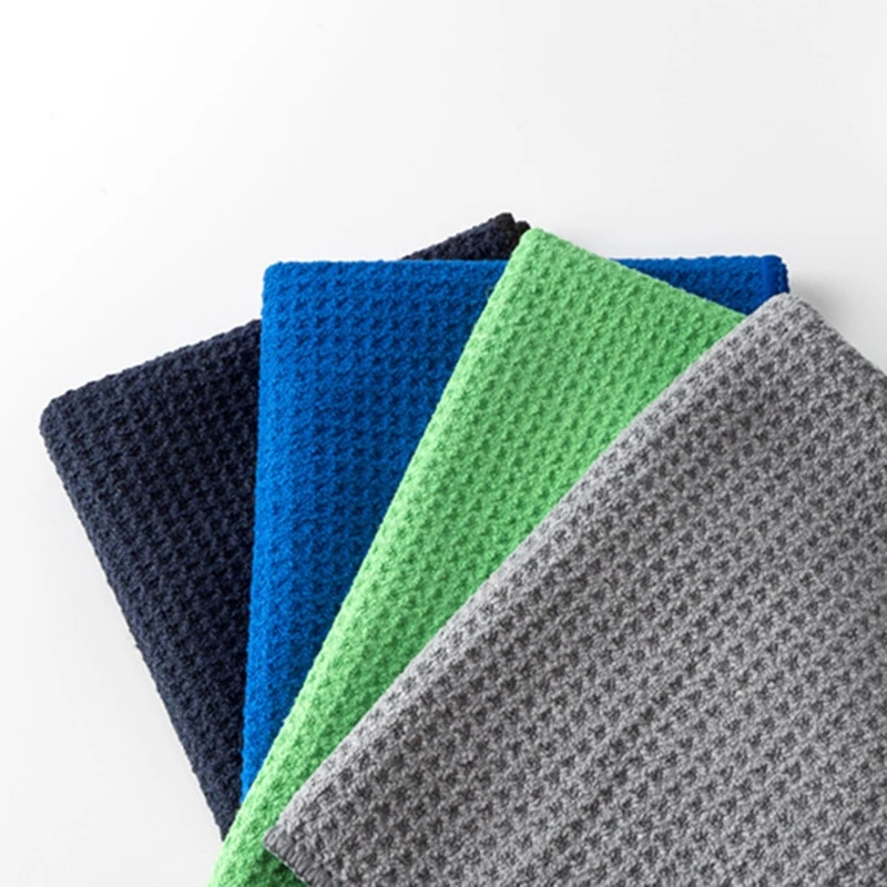 Asciugamano da golf in microfibra Asciugamani per pulizia ad alto assorbimento d'acqua con moschettone