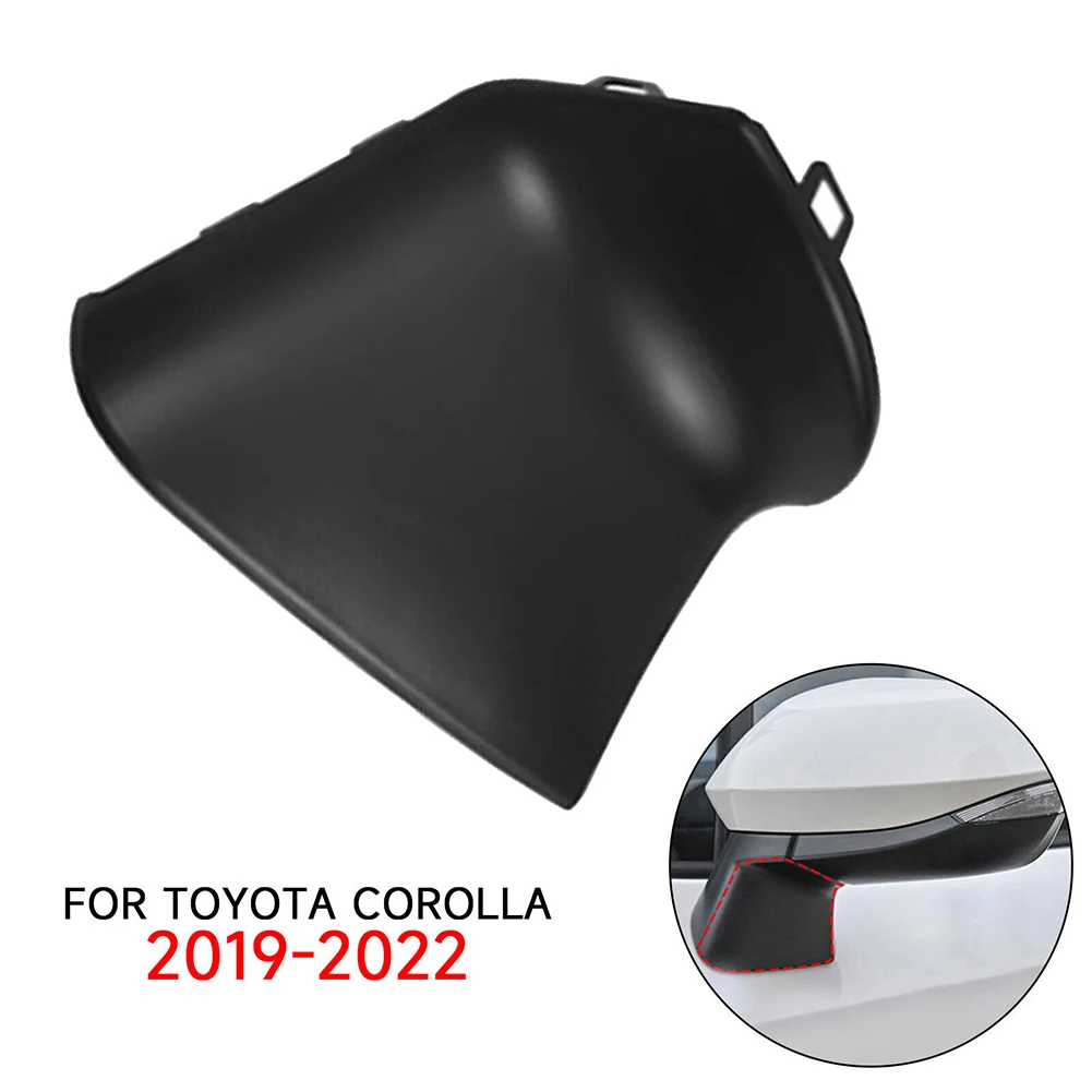 

1x Fits For Toyota-Corolla 2019-2022 Front LH Rearview Mirror Lower Support Cover Trim Black High Quality Plastic Exterior Shell