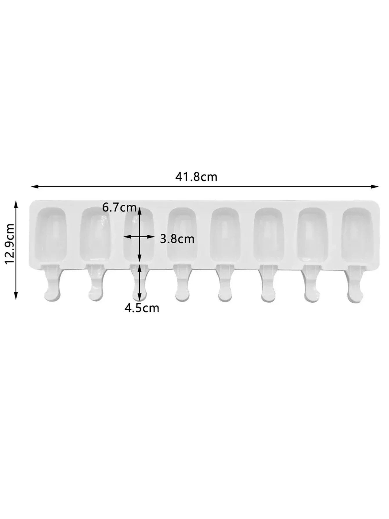 Ice Cream Mold Silicone Ice Cream Mold DIY Silicone Mold Fruit Juice Ice Tray Popsicle Mould Baking